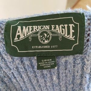 Blue Sweater- american eagle